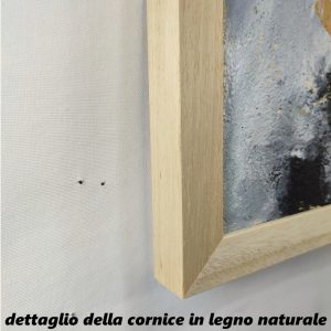 dettaglio cornice naturale ridotto 300x300 - quadro dipinto a mano su tela con cornice oro 120x70