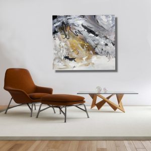 iquadro astratto per soggiorno oro c765 300x300 - quadri astratti moderni dipinti a mano