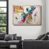 quadro materico astratto per soggiorno ufficio-c761 - immagine 2