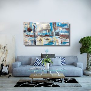 dipinto a mano grande c777 300x300 - quadri moderni per soggiorno