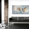 quadro moderno astratto oro fatto a mano-c779