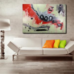 quadro astratto moderno c781 300x300 - dipinto a mano per soggiorno  150x80