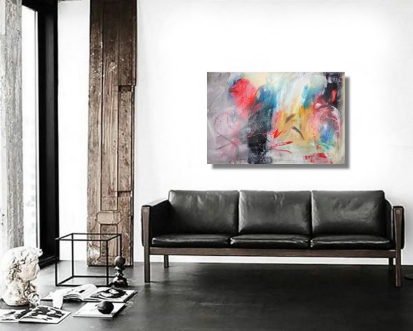 quadro per soggiorno astratto c790 - immagine 2