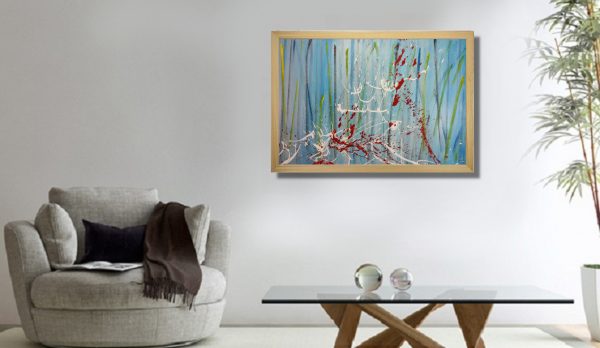 quadro per soggiorno con cornice c792 - immagine 3