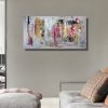 quadro geometrico astratto fatto a mano-c807 - immagine 4