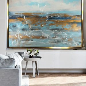 sornice c500 astrattopaesaggio 300x300 - Abstract paintings for modern living room on canvas 100x80