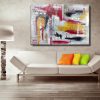 quadro per soggiorno astratto c817 - immagine 2