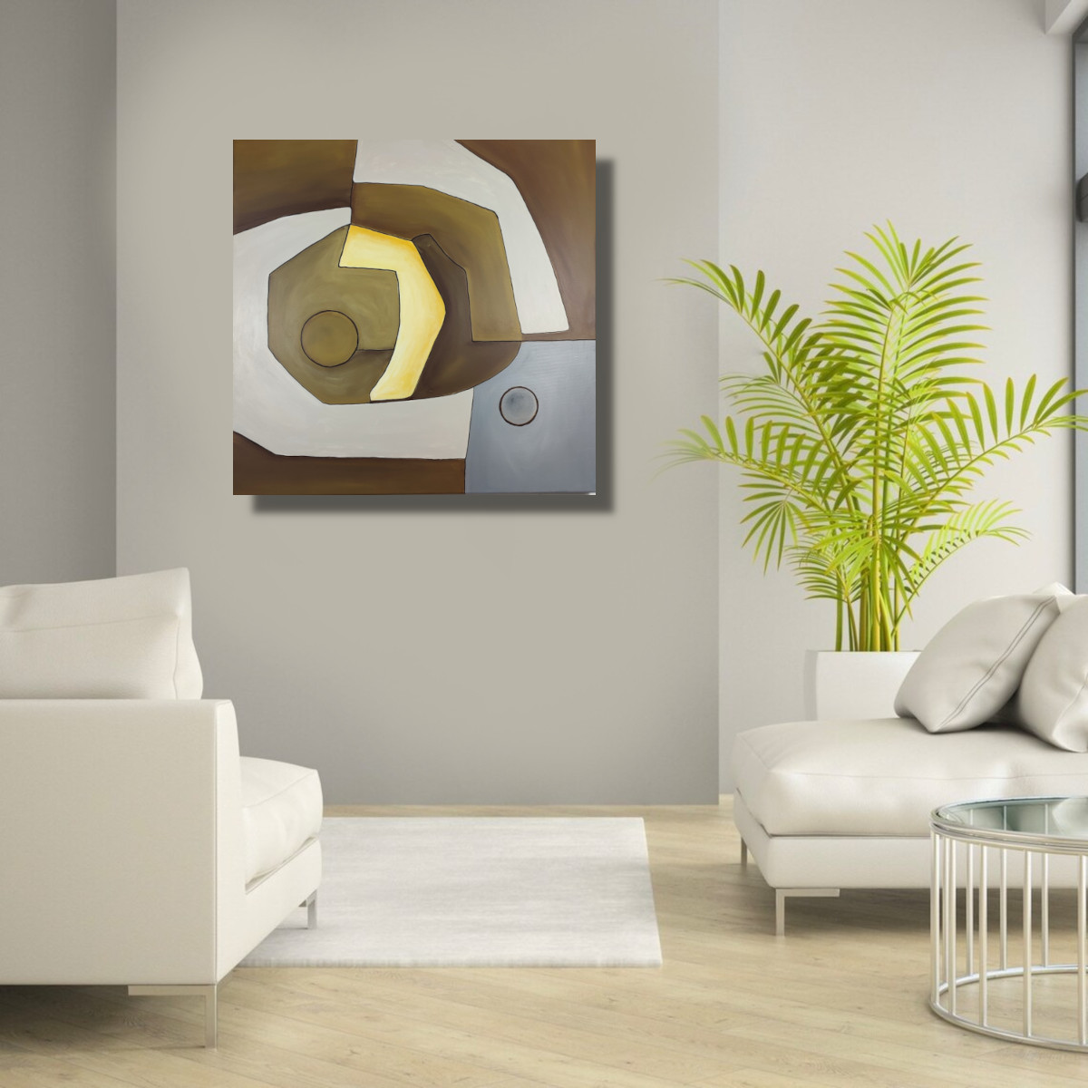 quadro dipinto a mano moderno c814 - quadri per soggiorno