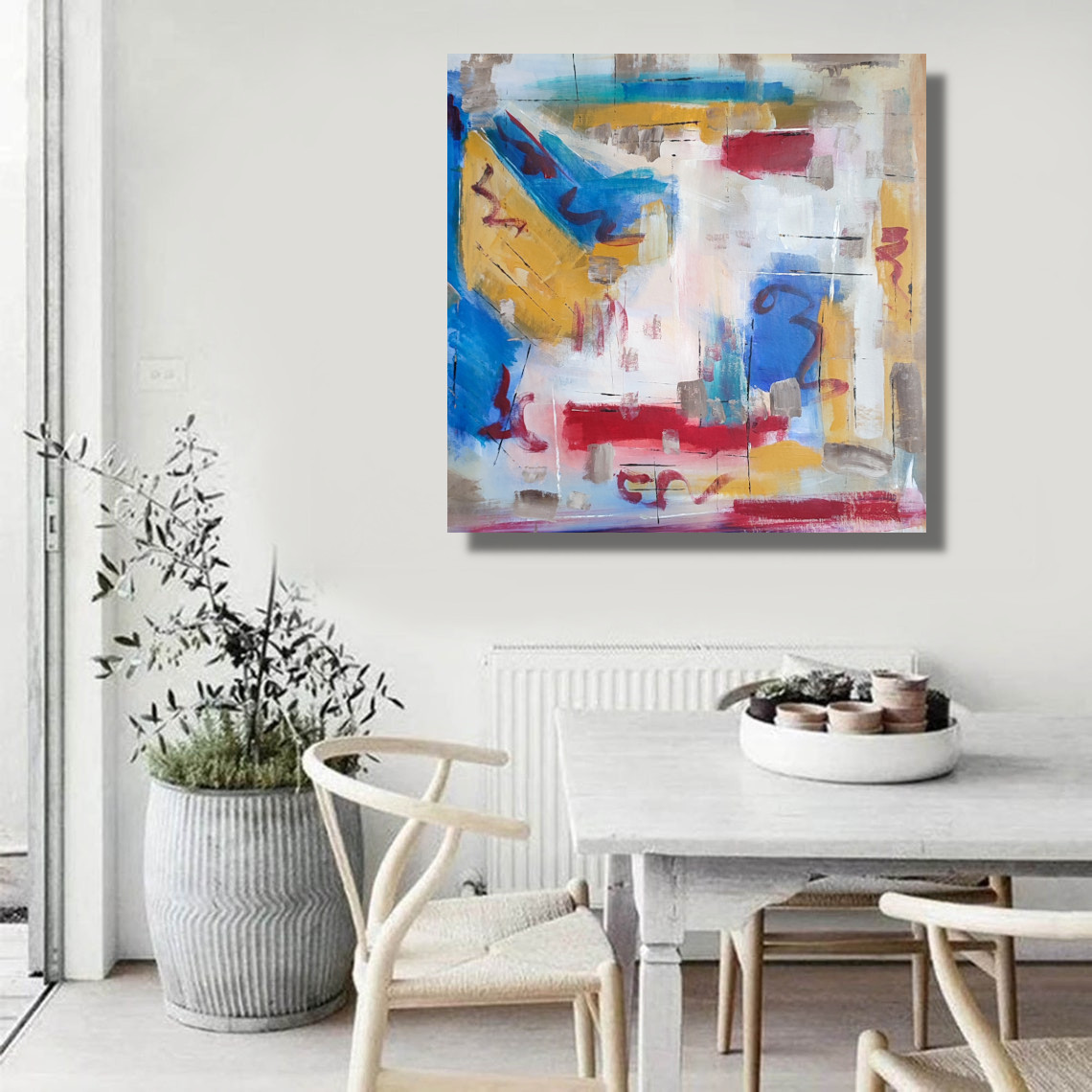 dipinti astratti per soggiorno grandi c827 - quadri moderni per salotto