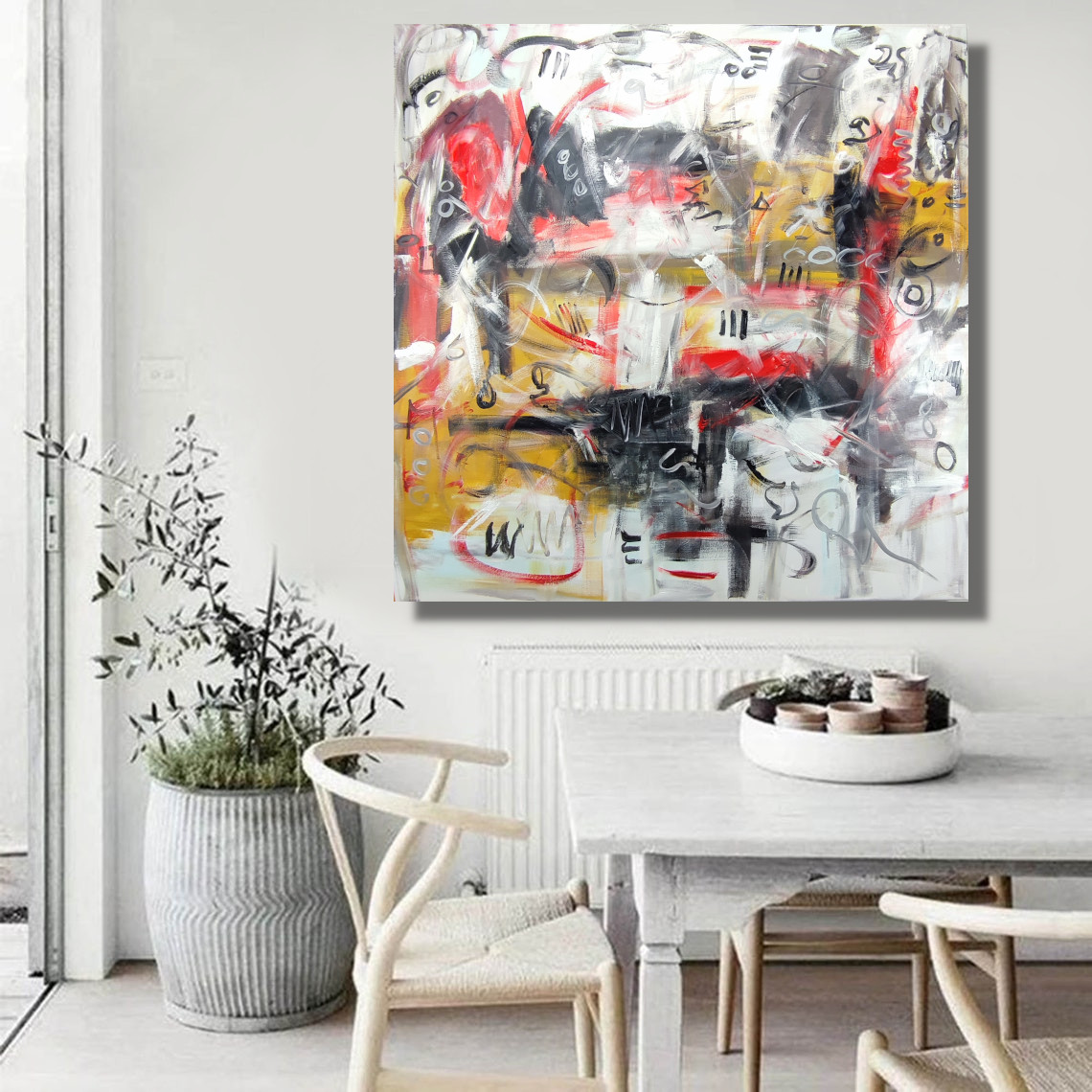dipinti astratti per soggiorno grandi c845 - quadri moderni su tela paesaggio 150x80