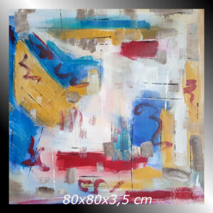 quadro astratto 80x80 c827 300x300 - AUTHOR'S ABSTRACT PAINTINGS