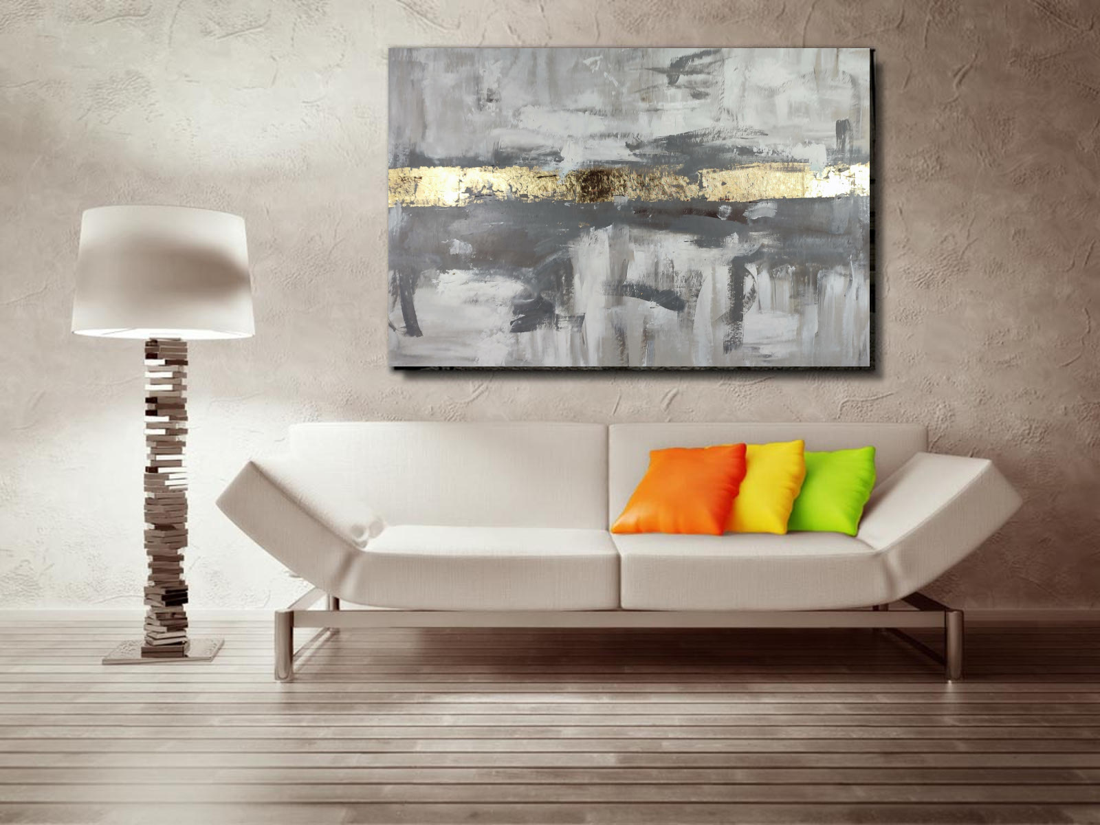 quadro astratto moderno c830 - quadri per salotto