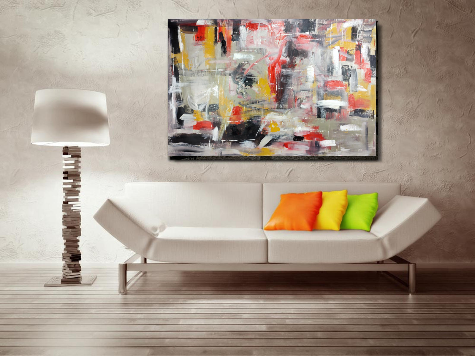quadro astratto moderno c831 - quadri moderni per salotto