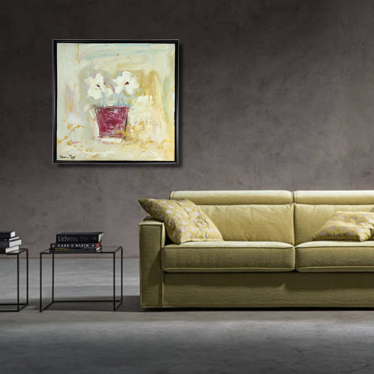 quadro materico c852 - quadri moderni per salotto