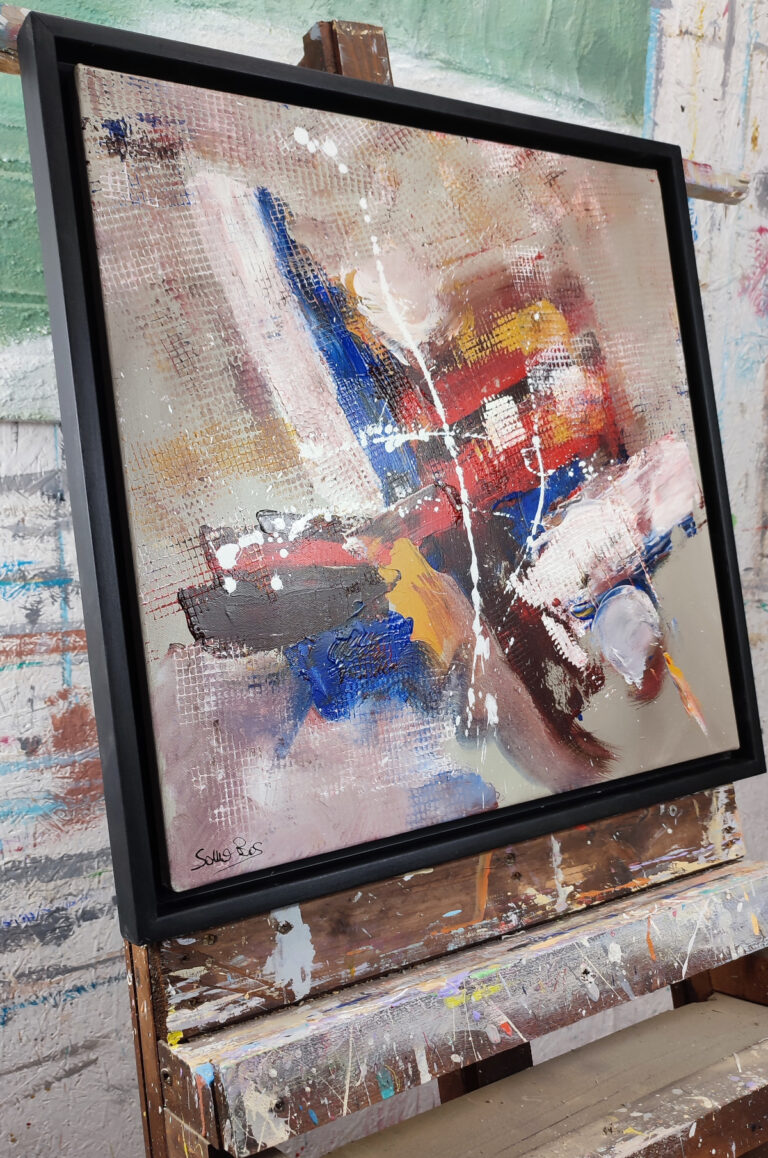 Kunstorner Quadro Albero Dorato Con Lamina Oro - 81x61 Cm, Astratto Per Parete