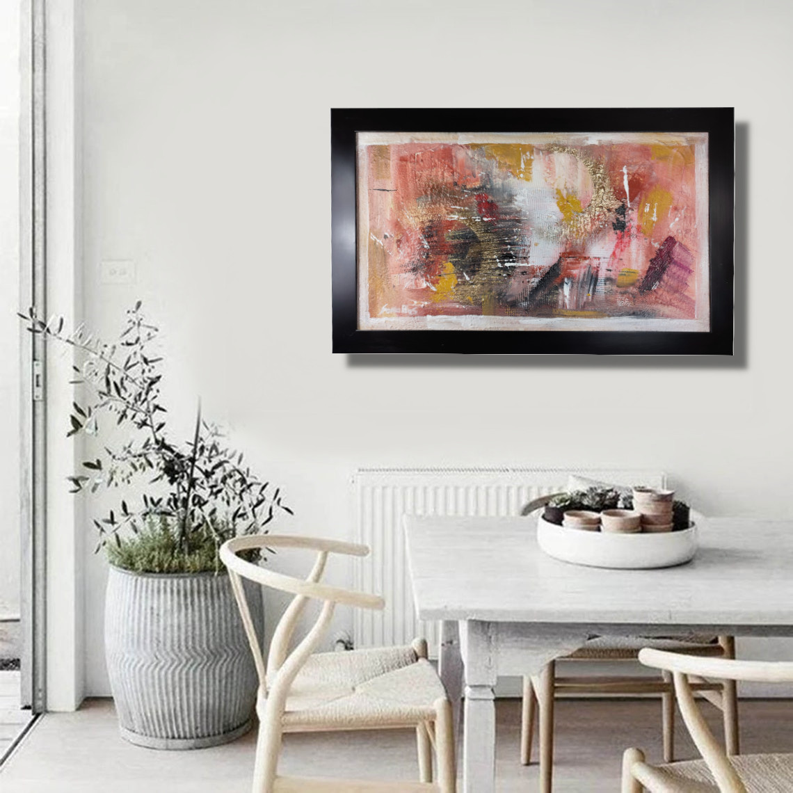 dipinti astratti per soggiorno grandi c870  - Posso personalizzare un quadro per adattarlo al mio stile?