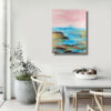 quadro per soggiorno astratto 90x70 verticale c872 - immagine 3
