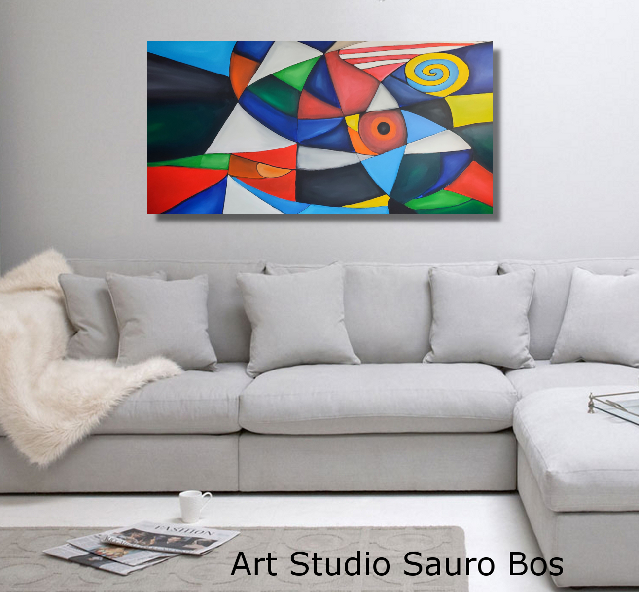 quadro-su-tela-moderno-grande-200x100-cm-c883 - immagine 4